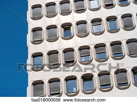 Modern high rise, partial view View Large Photo Image Stock Photograph - Modern high rise, partial view. Fotosearch