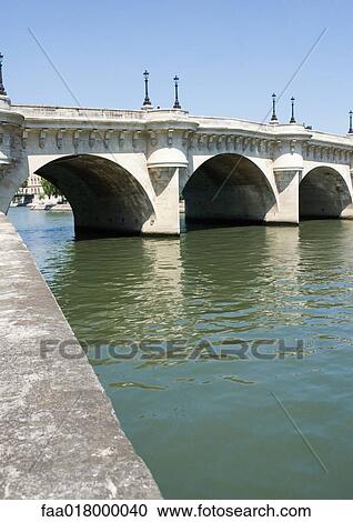 Paris, France, Pont Neuf bridge View Large Photo Image Stock Image - Paris, France, Pont Neuf bridge. Fotosearch