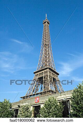 Paris, France, the Eiffel Tower View Large Photo Image Stock Image - Paris, France, the Eiffel Tower. Fotosearch
