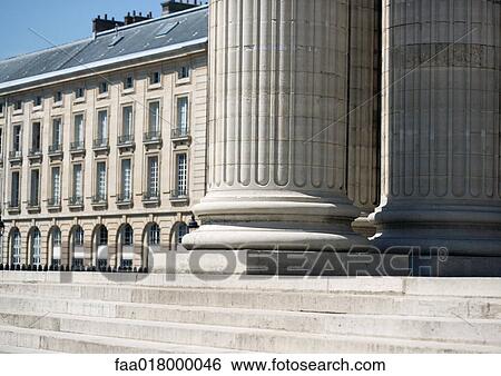 Paris, France, the Pantheon, close-up of steps and columns View Large Photo Image Stock Photograph - Paris, France, the Pantheon, close-up of steps and columns. Fotosearch
