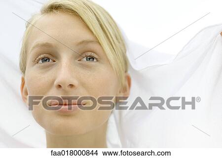Teenage girl, close-up of face View Large Photo Image Picture - Teenage girl, close-up of face. Fotosearch