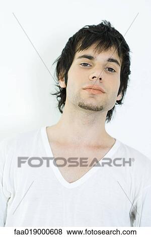 Young man, portrait View Large Photo Image Stock Photo - Young man, portrait. Fotosearch