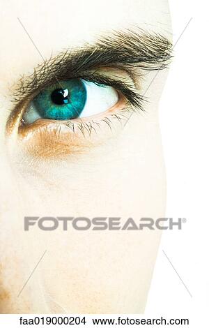 Young man's eye, extreme close-up View Large Photo Image Picture - Young man's eye, extreme close-up. Fotosearch