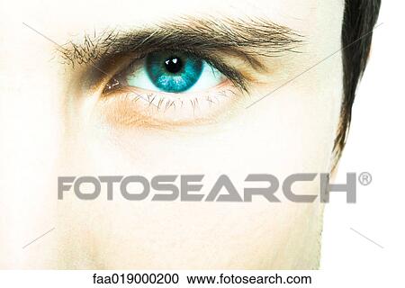 Young man's eye, extreme close-up View Large Photo Image Stock Image - Young man's eye, extreme close-up. Fotosearch
