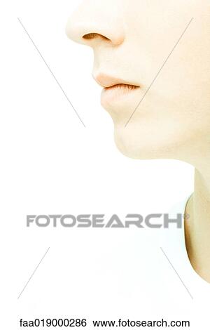 Young man's face, extreme close-up View Large Photo Image Stock Photograph - Young man's face, extreme close-up. Fotosearch