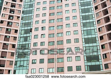 Building facade, full frame View Large Photo Image Stock Photo - Building facade, full frame. Fotosearch