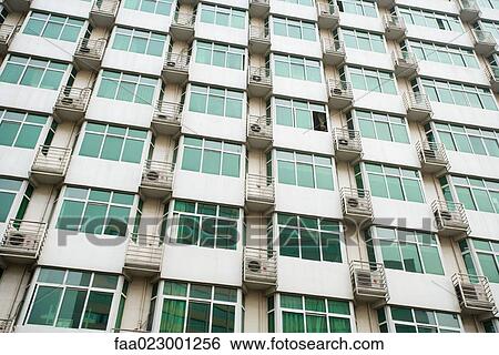 Building facade, full frame View Large Photo Image Stock Photograph - Building facade, full frame. Fotosearch