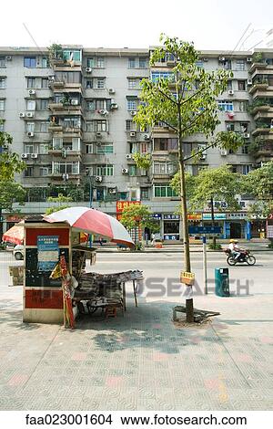 China, Guangdong Province, Guangzhou, newspaper stand View Large Photo Image Picture - China, Guangdong Province, Guangzhou, newspaper stand. Fotosearch