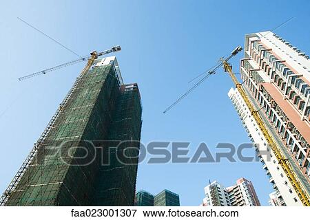 China, Guangdong Province, Guangzhou, high rises View Large Photo Image Stock Photo - China, Guangdong Province, Guangzhou, high rises. Fotosearch