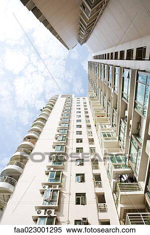 China, Guangdong Province, Guangzhou, high rise, low angle view View Large Photo Image Stock Photography - China, Guangdong Province, Guangzhou, high rise, low angle view. Fotosearch