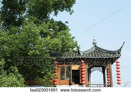 Stock Image - Chinese pagoda. Fotosearch