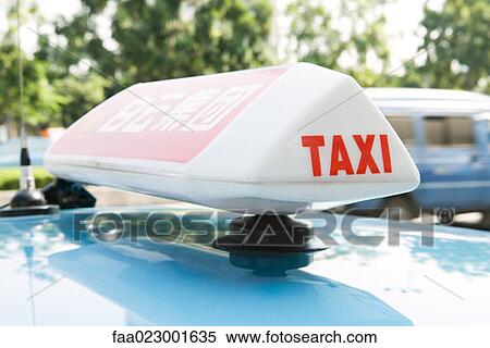 Chinese taxi sign View Large Photo Image Stock Photography - Chinese taxi sign. Fotosearch