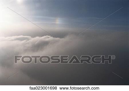 Stock Photo - Clouds, aerial view. Fotosearch