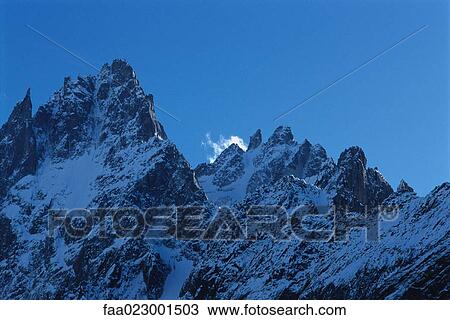 France, Chamonix, Mont Blanc Massif View Large Photo Image Stock Image - France, Chamonix, Mont Blanc Massif. Fotosearch