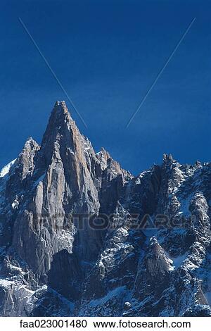 Stock Image - Mont Blanc massif. Fotosearch