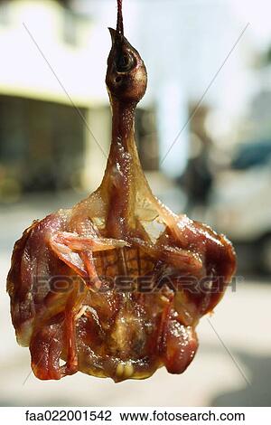 Preserved chicken hanging from rope View Large Photo Image Stock Image - Preserved chicken hanging from rope. Fotosearch