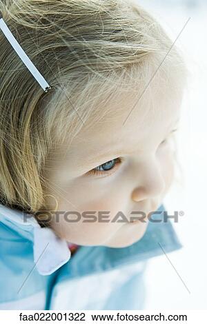 Toddler girl, high angle view, portrait View Large Photo Image Stock Image - Toddler girl, high angle view, portrait. Fotosearch