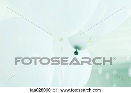 Balloons tied with ribbon, close-up View Large Photo Image Stock Image - Balloons tied with ribbon, close-up. Fotosearch