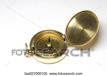 Brass compass, close-up View Large Photo Image Stock Photography - Brass compass, close-up. Fotosearch
