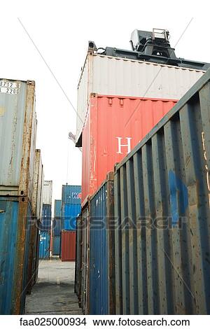 Cargo containers View Large Photo Image Picture - Cargo containers. Fotosearch