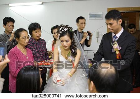 Chinese wedding tea ceremony View Large Photo Image Stock Image - Chinese wedding tea ceremony. Fotosearch