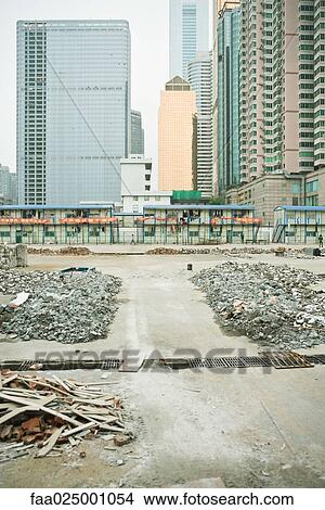 Construction site View Large Photo Image Picture - Construction site. Fotosearch