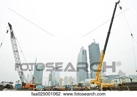 Stock Image - Construction site. Fotosearch
