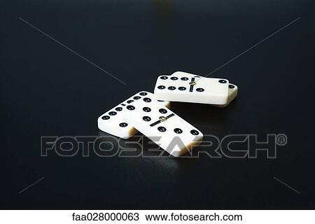 Stock Image - Dominoes, close-up. Fotosearch