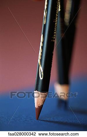 Eyeliner pencil, extreme close-up View Large Photo Image Stock Image - Eyeliner pencil, extreme close-up. Fotosearch