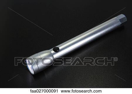 Flashlight, close-up View Large Photo Image Stock Image - Flashlight, close-up. Fotosearch