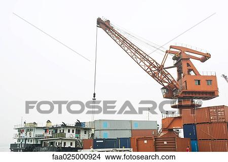 Industrial port View Large Photo Image Picture - Industrial port. Fotosearch