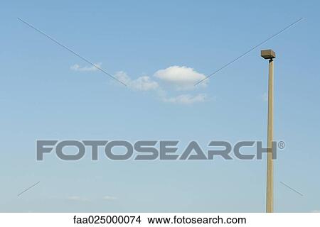 Lamp post against sky View Large Photo Image Picture - Lamp post against sky. Fotosearch