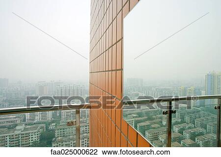 Mirror on outer wall reflecting cityscape View Large Photo Image Stock Image - Mirror on outer wall reflecting cityscape. Fotosearch