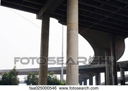 Overpasses, low angle view View Large Photo Image Stock Photograph - Overpasses, low angle view. Fotosearch