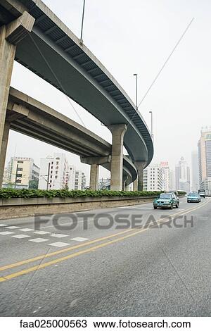Road and overpasses View Large Photo Image Stock Image - Road and overpasses. Fotosearch