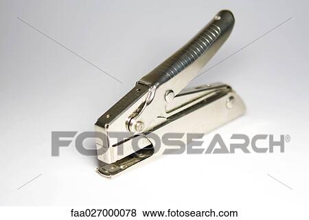 Stapler, close-up View Large Photo Image Stock Photo - Stapler, close-up. Fotosearch