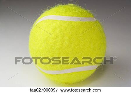 Tennis ball, close-up View Large Photo Image Stock Photo - Tennis ball, close-up. Fotosearch
