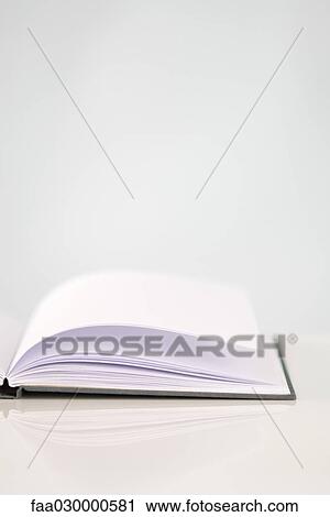 Open book, blanks pages, cropped, close-up View Large Photo Image Stock Image - Open book, blanks pages, cropped, close-up. Fotosearch