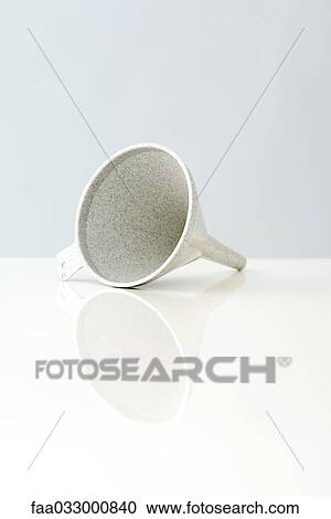 Funnel lying on its side, close-up View Large Photo Image Stock Image - Funnel lying on its side, close-up. Fotosearch