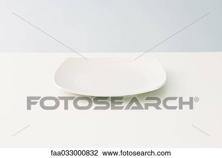 Stock Image - Plate, close-up. Fotosearch