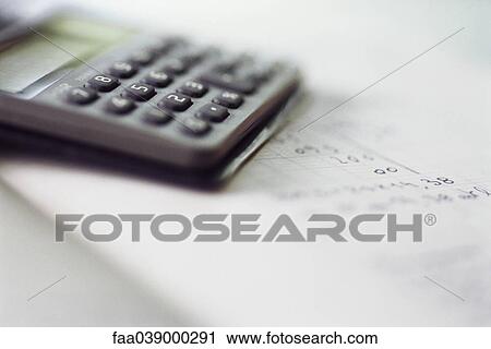 Calculator View Large Photo Image Stock Image - Calculator. Fotosearch