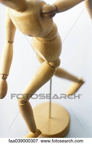 Wooden artist's dummy View Large Photo Image Stock Photo - Wooden artist's dummy. Fotosearch