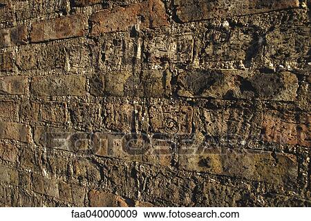 Brick wall, close-up View Large Photo Image Stock Photo - Brick wall, close-up. Fotosearch