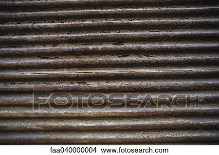 Corrugated metal View Large Photo Image Picture - Corrugated metal. Fotosearch