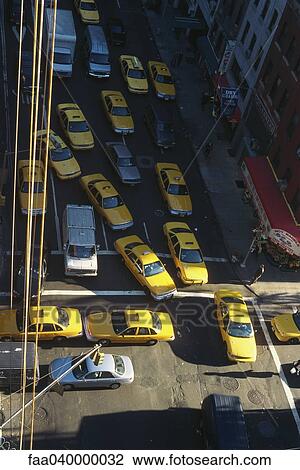 Crowded intersection, high angle view View Large Photo Image Stock Image - Crowded intersection, high angle view. Fotosearch