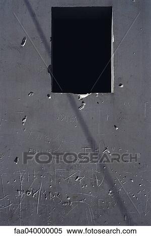 Stock Photography - Graffiti carved into wall. Fotosearch