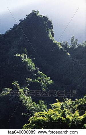 Mountain landscape on Reunion island in Africa View Large Photo Image Stock Photo - Mountain landscape on Reunion island in Africa. Fotosearch