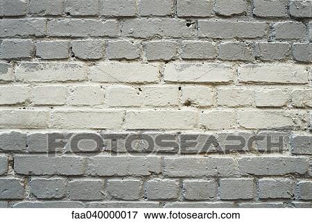 Painted brick wall View Large Photo Image Stock Photo - Painted brick wall. Fotosearch