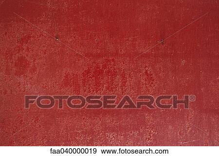 Stock Photo - Red painted surface. Fotosearch
