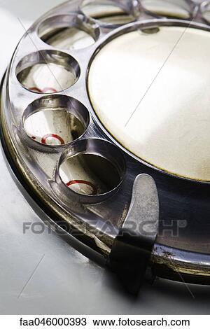 Dial of rotary telephone, close-up View Large Photo Image Stock Image - Dial of rotary telephone, close-up. Fotosearch